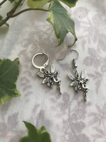 imusau.lt | parduodama rankų darbo auskarai // fae fairy earrings